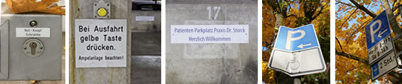 Praxis Dr. Storck Anfahrt/Parken